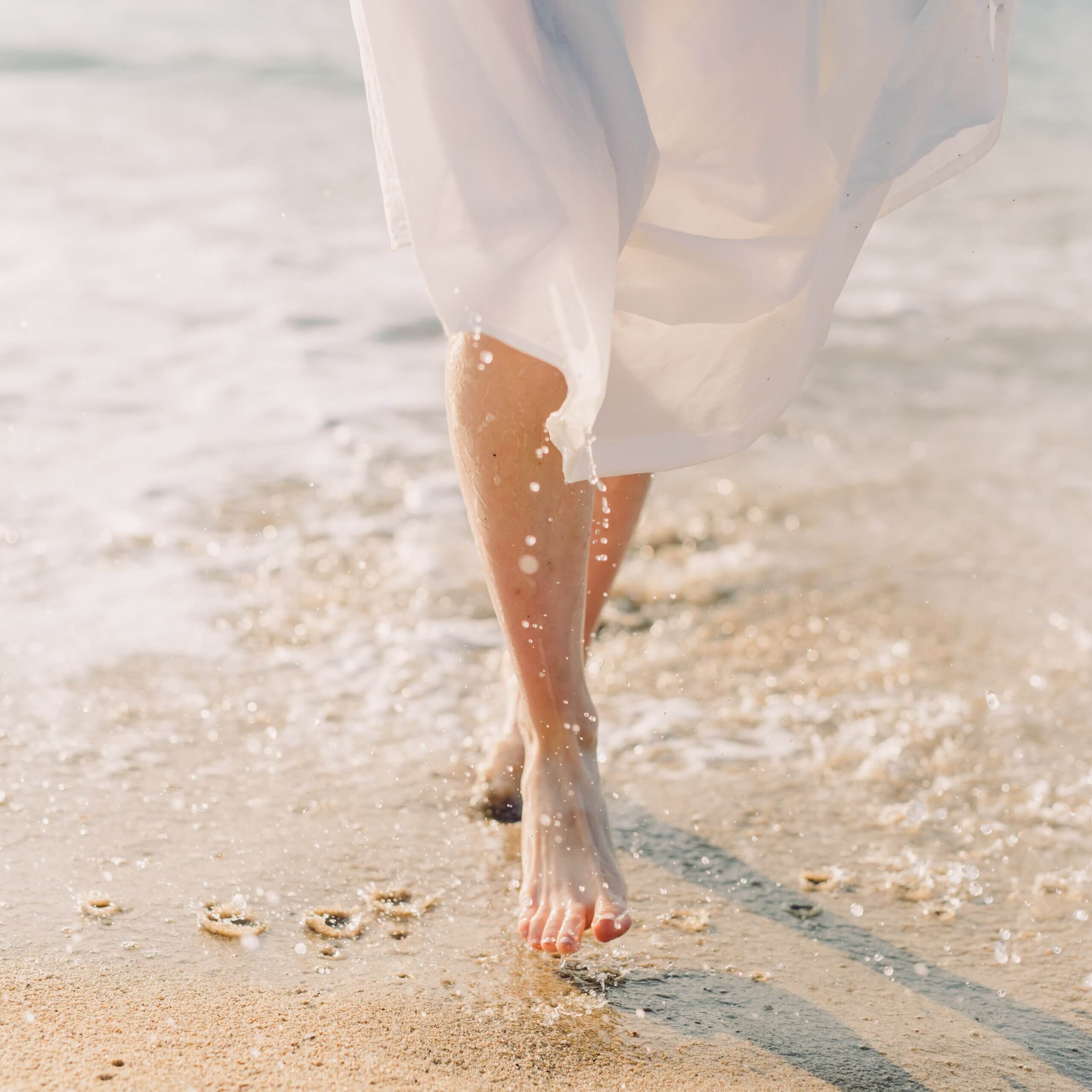 Schöne Füße im Sommer • Natural Pure Solids
